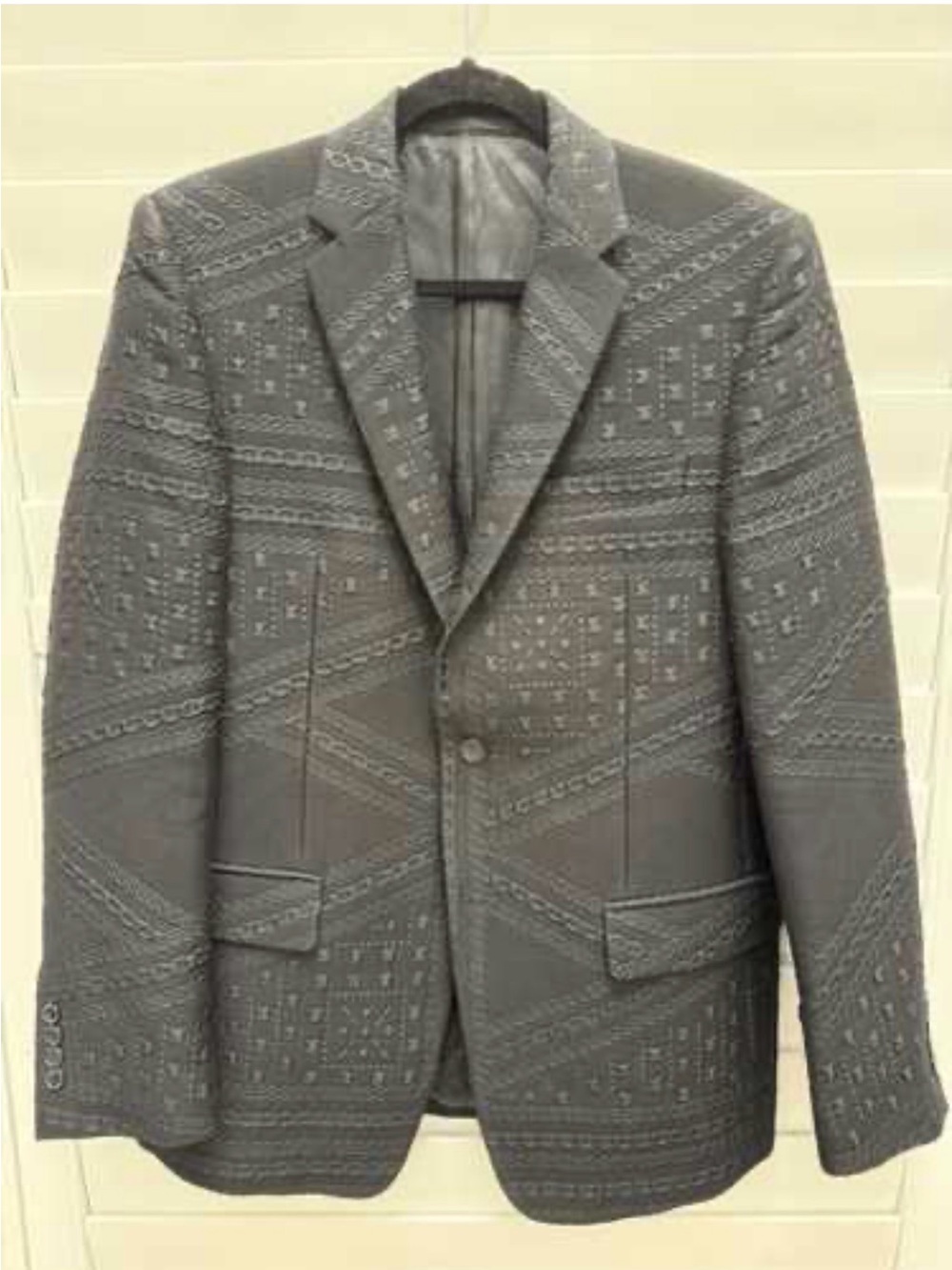Authentic gianni versace collection quilted Men's Blazer - size 56